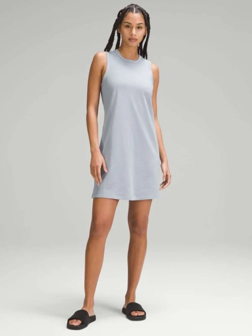 Classic-Fit Cotton-Blend Dress